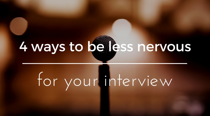 Be less nervous