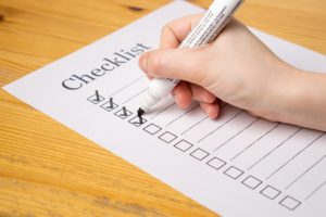 Interview checklist